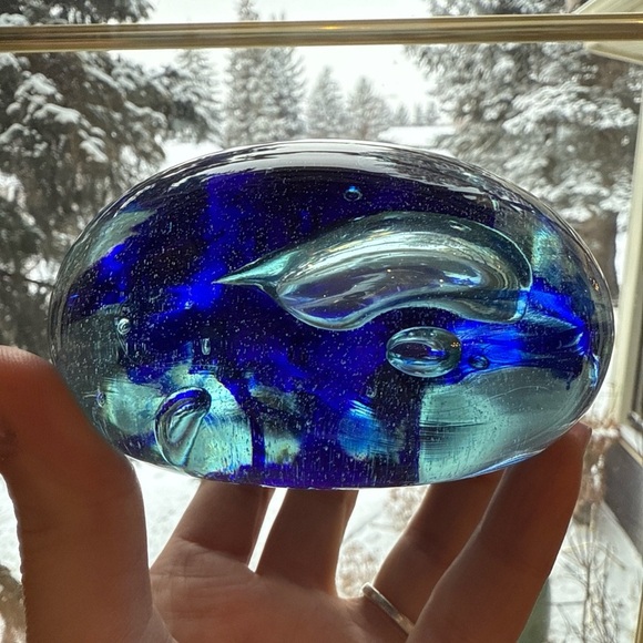 Skookum Art Glass 1979 Robert Held Paper Weight Large - Picture 14 of 16